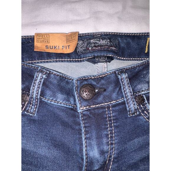 Silver Jeans Dark Wash Suki Mid-Rise Super Skinny women’s W28/L29 - Picture 6 of 8